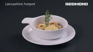 Lancashire hotpot in the Pressure Multi cooker REDMOND RMC M110E