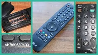 LG AKB69680403 LCD TV Remote Control 32LH3000 37LH2000 42LG5000 Genuine LG RC