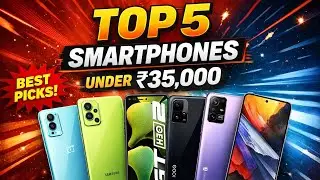 Top 5 Smartphones Under ₹35,000 (2026) | Best Performance & Camera Phones! #Smartphones #Under35000