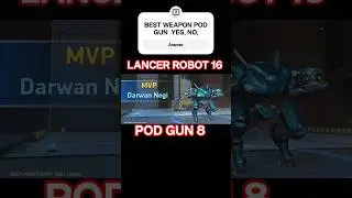 MECH ARENA NEGI : LANCER ROBOT 16 & POD GUN 8 DEATH MATCH 5V5 #dsnmag