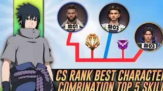 Cs Rank Season 29 II Cs Rank Best Character Combination II FreeFire Cs Rank Push Character Skill ❓✌️