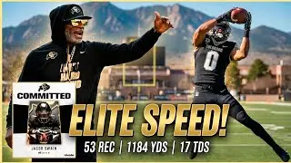 HUGE COMMITMENT! Coach Prime & Colorado Land ELITE SPEED WR Jacob Swain!