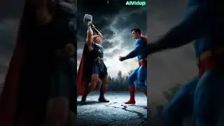 Clash of Titans: Superman vs. Thor &ndash; Who Reigns Supreme? | AiVidup #Aividup