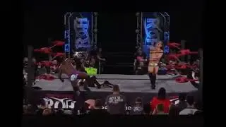 Andrew Everett and Cedric Alexander fly