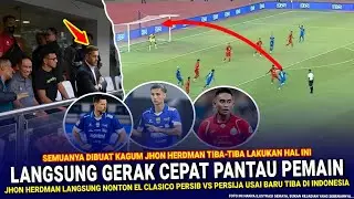 🔴 GAK ADA CAPEK-CAPEKNYA !! Jhon Herdman Langsung LAKUKAN HAL INI Padahal Baru Sampai di Indonesia
