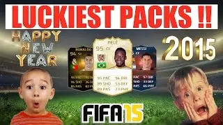 FIFA 15 ► TOP 10 LUCKIEST PACKS OF THE YEAR!