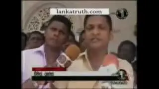 Mahinda Rajapaksa Visits Lanza