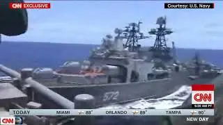 June 07, 2019 | US Navy releases video of near miss with Russian ship