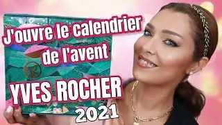 J'ouvre le calendrier de l'avent YVES ROCHER 2021{UNBOXING}