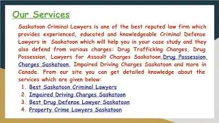 Professional Criminal Lawyers Saskatoon