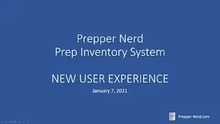 New User Experience