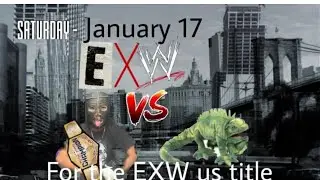 EXW backyard wrestling Santana Black versus La yeska commentary done by wrestler mrenzo 