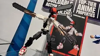 Jazwares BLDR Product Display at Toy Fair 2025