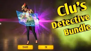 I Unlocked the clu's Detective Bundle || কি সুন্দর Dress 😲 ||Garena free fire || By Sadia's Gaming