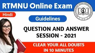 RTMNU ONLINE EXAM QUESTIONS ?😍 AND ANSWER SESSIONS WINTER EXAM