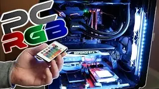DIE BESTE RGB BELEUCHTUNG F&Uuml;R EUREN PC | TUTORIAL | PC RGB BELEUCHTUNG EINBAUEN