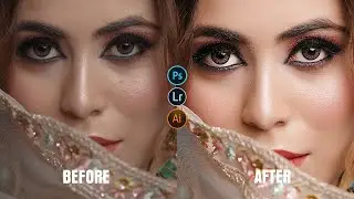 Perfect Skin Retouching In Photoshop  | Smooth Skin #photoshop_tutorial #skinretouch