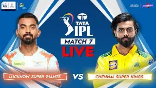 Live IPL 2022 | Lucknow Super Giants vs Chennai Super Kings | LSG vs CSK | Live Commentary