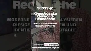 SEO Tipp: KI-gest&uuml;tzte Keyword-Recherche