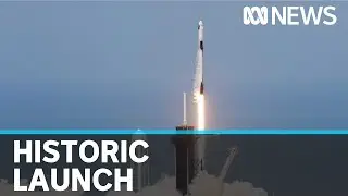 SpaceX successfully launches manned spacecraft into orbit | ABC News