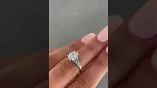 Oval Split Shank Diamond Bridal Ring!!