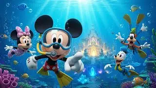 ATLANTIS! 🌊 Mickey Mouse & Friends Underwater Magical Adventure | Kids Cartoon