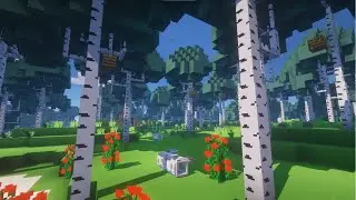 So I made the Birch Forest myself