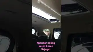 modifikasi Xpander pasang sunroof
