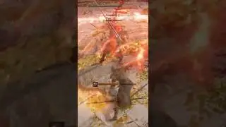 Bull Goat boy gets erased with Giant&rsquo;sRed Braid and Monk&rsquo;s Flameblade - Elden Ring PvP #foryou #like