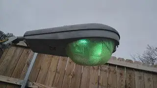 1 year update! my AEL 125 100W mercury vapor streetlight/cobrahead