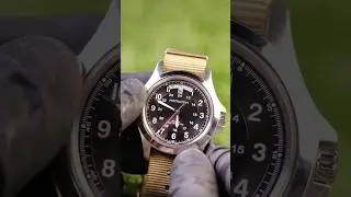 My 1st automatic watch - Hamilton King Khaki! #watch #wristwatch #hamilton #fieldwatch #swiss