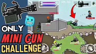MINI MILITIA Classic Gameplay: I Tried Mini Gun Challenge For First Time