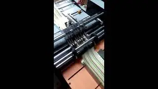 Automatic Sticker half cutting,Micro perforation & creasing machine