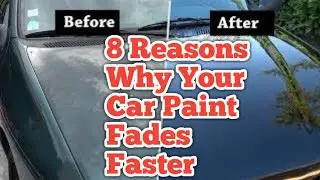 8 Reasons why car paint fade quickly & how to prevent it