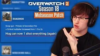 super reacts to Overwatch Season 18 Midseason Patch Notes
