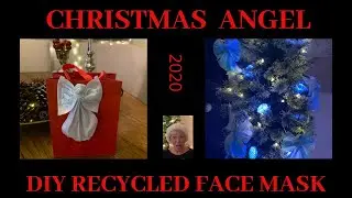 CHRISTMAS ANGEL 2022 DIY REUSE FACE MASK