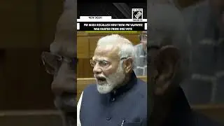 PM Modi recalled how Atal Bihari Vajpayee was ousted from one vote following a no-confidence motion