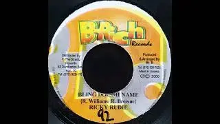 Ricky Rudie - Bling Dawg Mi Name (Audio) | (Glue Riddim)