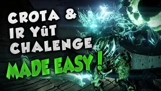 DESTINY - Crota's End Deathsinger and Crota Challenge Made EASY! BEST Strategy Guide!
