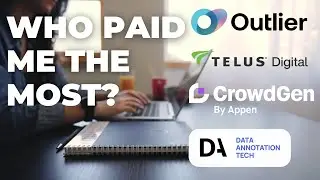 Crowdgen vs Outlier AI vs Telus Digital vs DataAnnotation.Tech: Who Paid Me The Most? (2026)