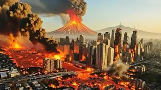 NYC ERUPTS: Lava Engulfs Manhattan in Minutes &mdash; The Final 20 Minutes of Chaos (Ultra Realistic CGI)