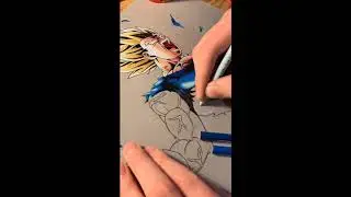 Majin Vegeta Timelapse