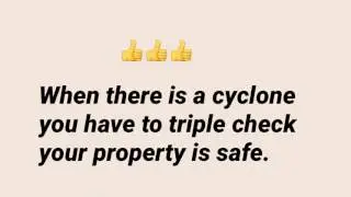 Cyclone Safety