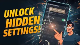 HIDDEN ANDROID MENU?! - How to Enable Developer Options on Android (1 Minute)