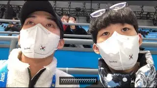 베이징 올림픽 여자 쇼트트랙 계주경기를 본 관중석 현장 반응 ㅎㄷㄷ