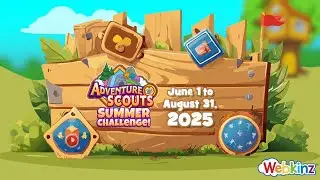 Play the Webkinz Adventure Scouts Summer Challenge!