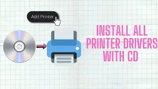 How To Install Printer Drivers With Driver CD | HP, Brothers, Canon, etc. |