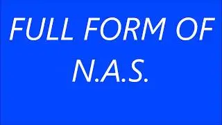 full form of NAS