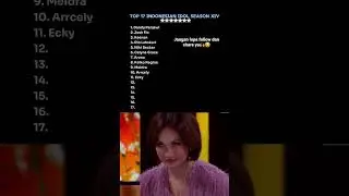 #INDONESIA IDOL TOP 17