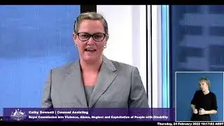 Public hearing 21: Disability Employment Services, Virtual - Day 2